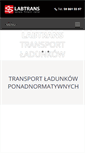 Mobile Screenshot of labtrans.pl